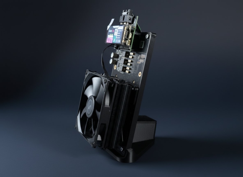 NerdQaxe++ LAN Ready Standfuß